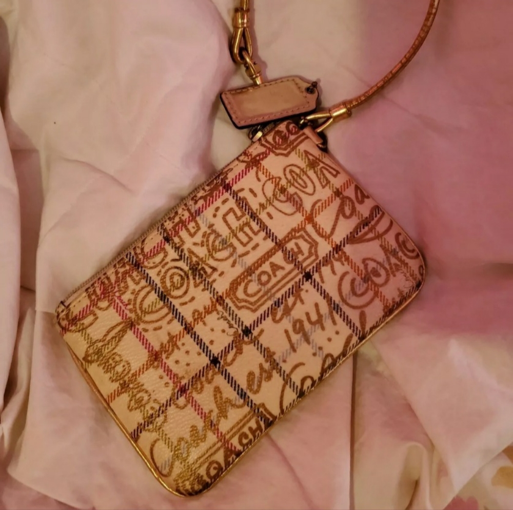 Authentic Coach Wristlet